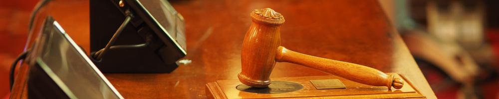 Gavel and Kiosks